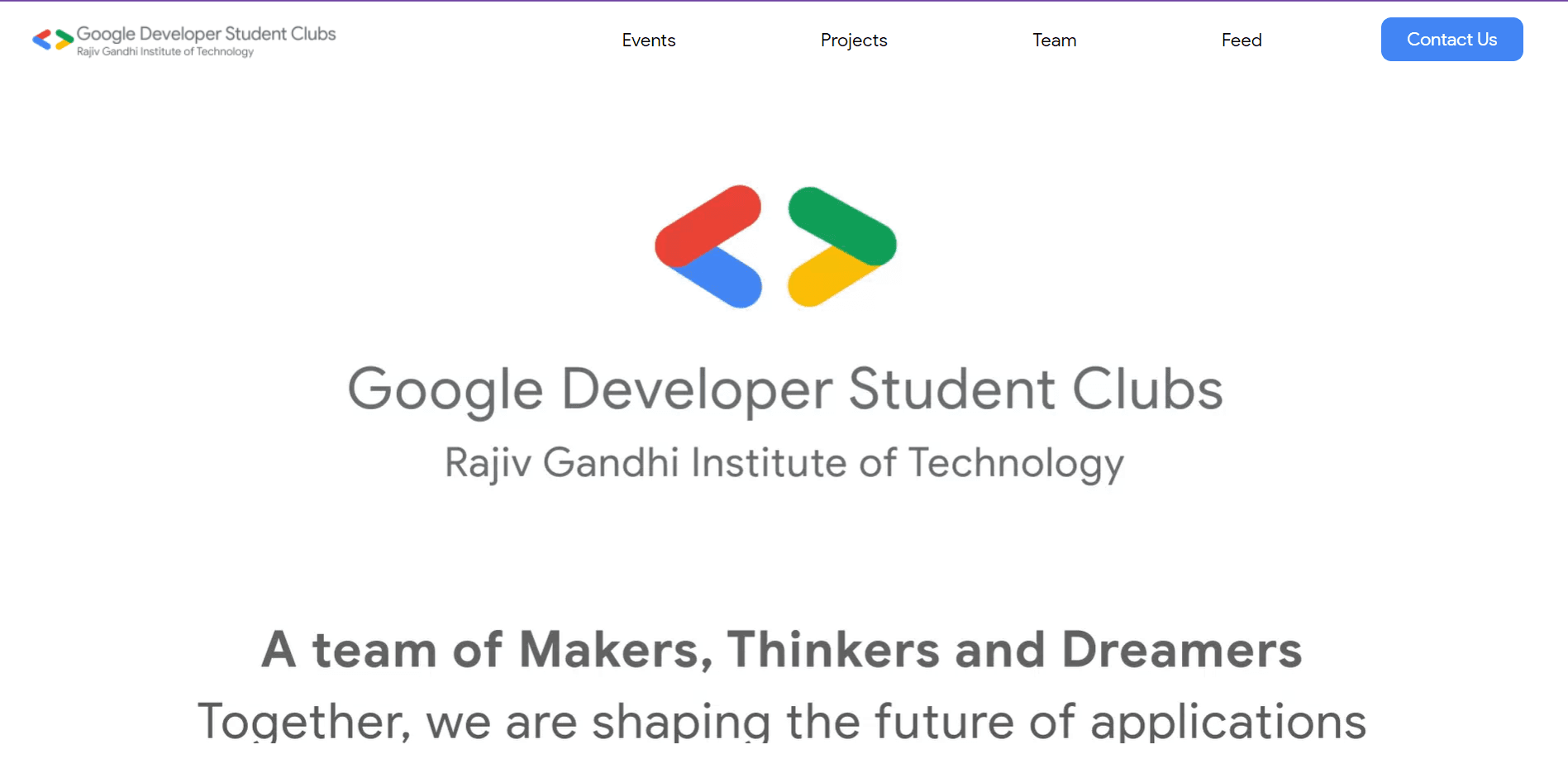 GDSC RGIT screenshot 1